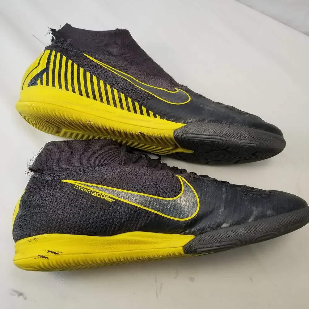 Nike Mercurial Superfly 6ClubPro Indoor Soccer Shoes Mens 10.5 AH7373-070 AS-IS